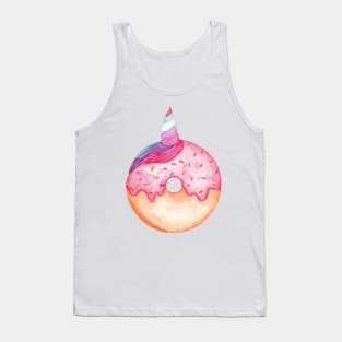 unicorn donut Tank Top